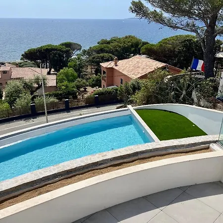 公寓 Vue Mer, Piscine, 150m De La Plage, 雷以桑布尔